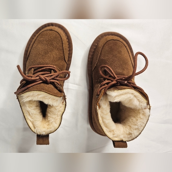Lamo Chukka Jordan Boots Suede Chestnut Toddler Size 7C Comfy Soft NWOB - Picture 6 of 11